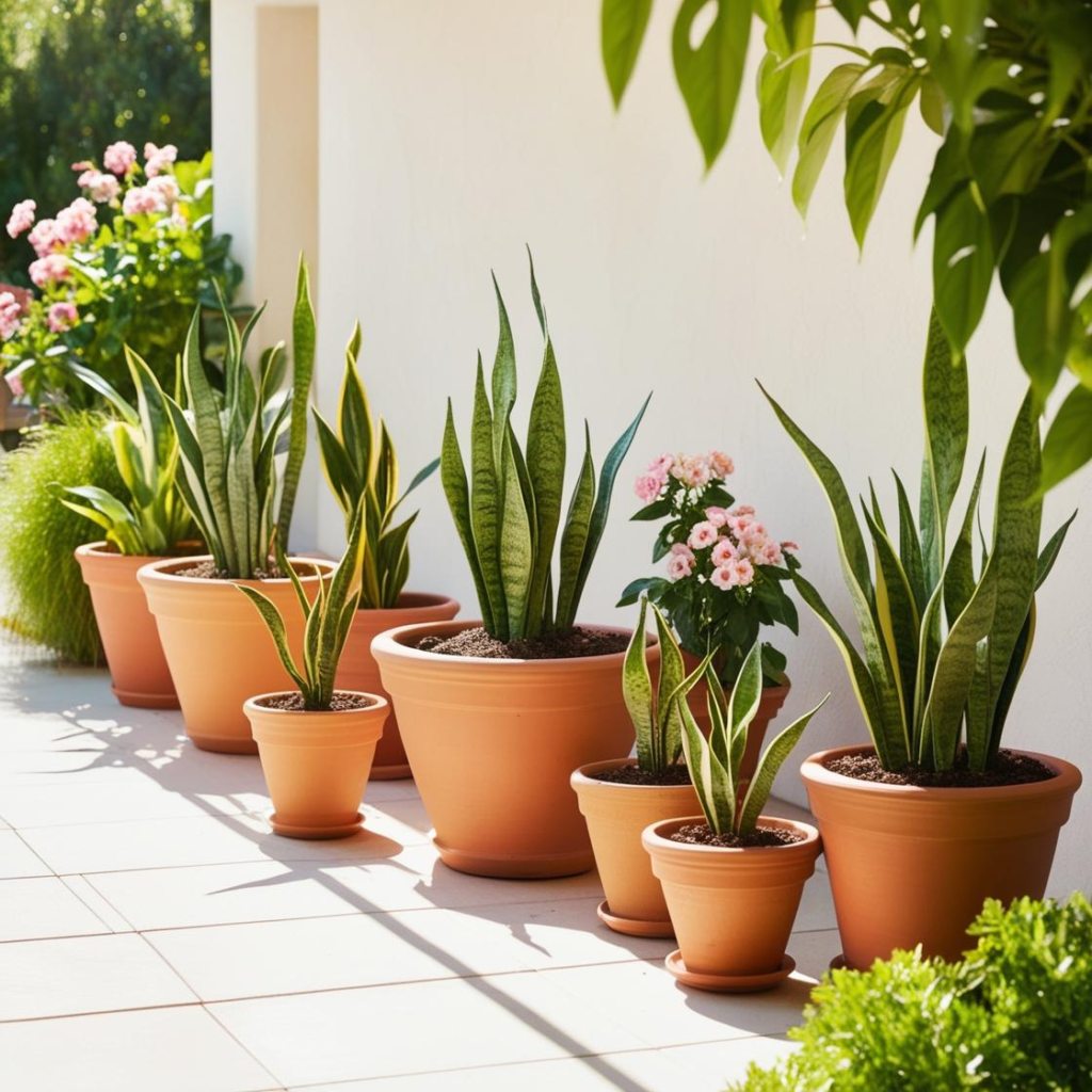 Snake plant soil