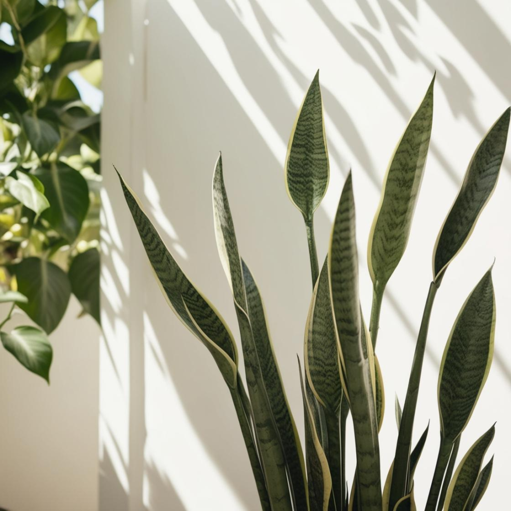 Snake plant light