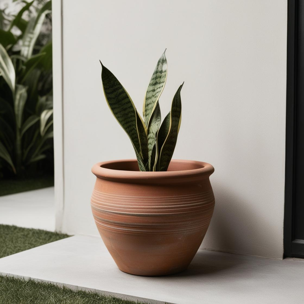 Snake plant pots